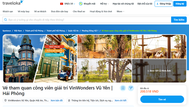 Traveloka пропонує VinWonders Vu Yen – новий стрімкий «супер-напрямок» північного туризму – Фото 3. Traveloka gợi ý VinWonders Vũ Yên – “siêu điểm đến” mới đang lên của du lịch miền Bắc- Ảnh 3.