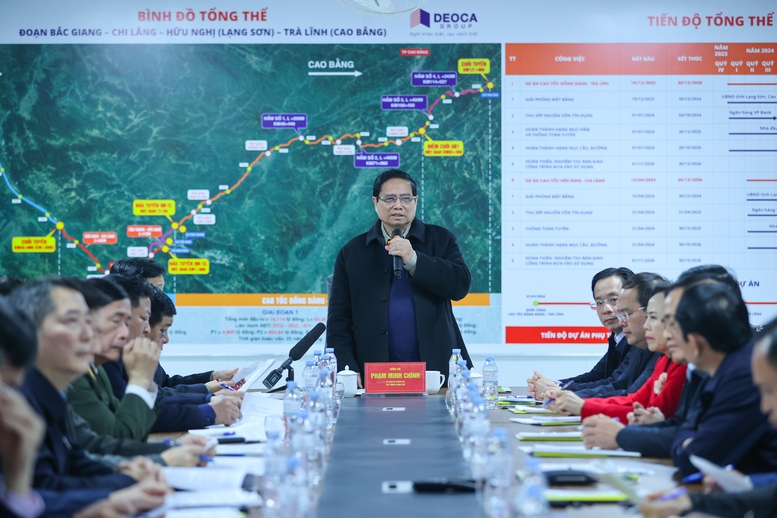 Thủ tướng: Thông toàn tuyến cao tốc từ Cao Bằng tới Cà Mau trong năm nay- Ảnh 6. Thủ tướng: Thông toàn tuyến cao tốc từ Cao Bằng tới Cà Mau trong năm nay- Ảnh 6.