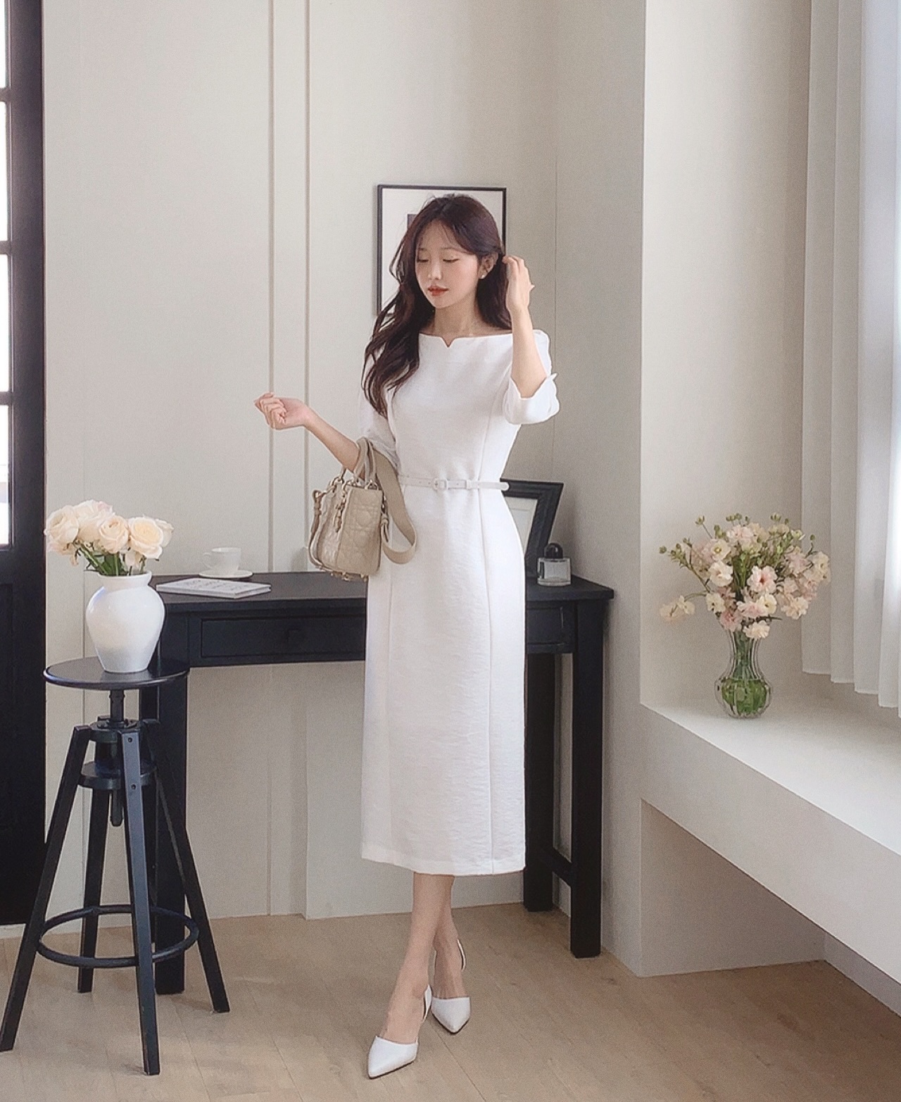 10 công thức mặc đẹp tới công sở cho nàng thích diện váy- Ảnh 6. 10 công thức mặc đẹp tới công sở cho nàng thích diện váy- Ảnh 6.