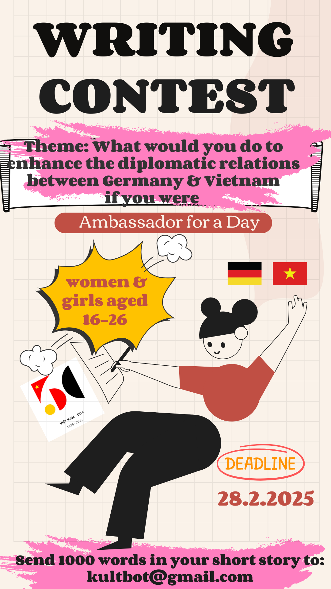 Oportunidade para estudantes vietnamitas  Cơ hội để học sinh/sinh viên nữ Việt Nam