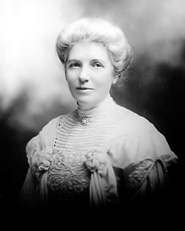 Kate Sheppard,  nhà cải cách xã hội, nhà văn và Chủ tịch đầu tiên của Hội đồng  Phụ nữ Quốc gia New Zealand