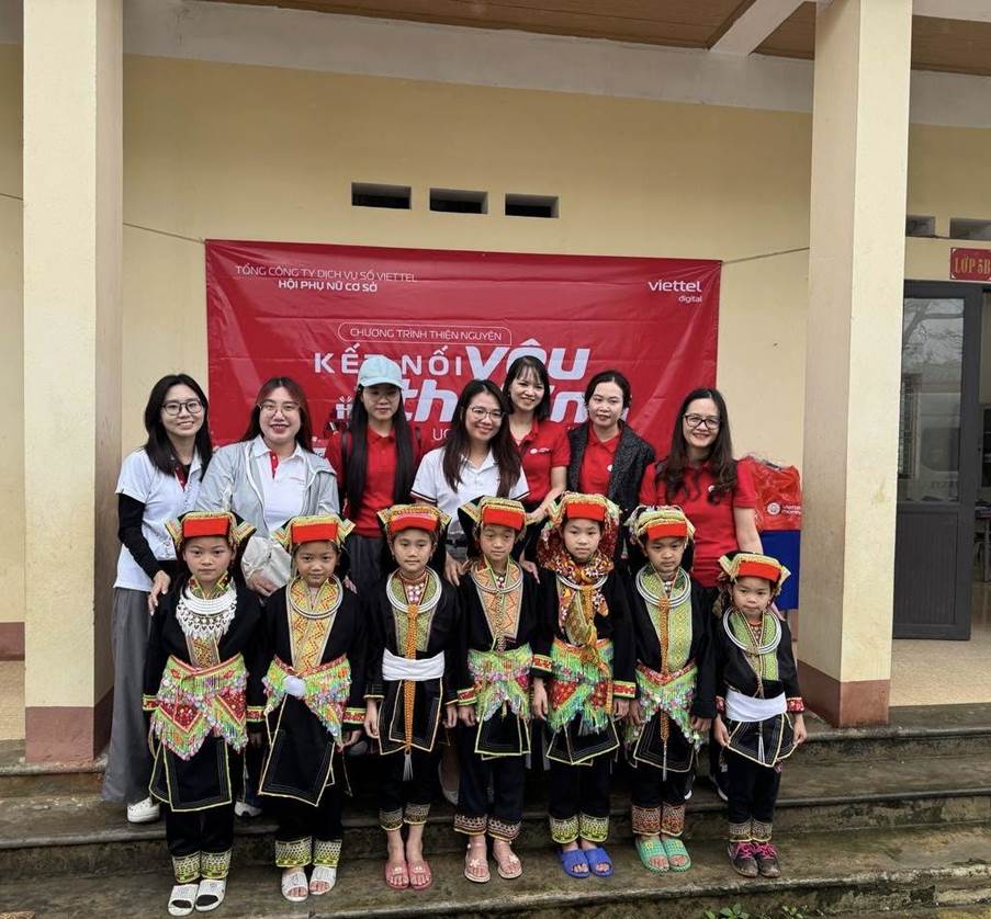 “Connecting with love - Nurturing knowledge” for children in ethnic minority areas of Thai Nguyen province - Photo 1. “Kết nối yêu thương - Ươm mầm tri thức” cho trẻ em vùng đồng bào dân tộc thiểu số tỉnh Thái Nguyên - Ảnh 1.