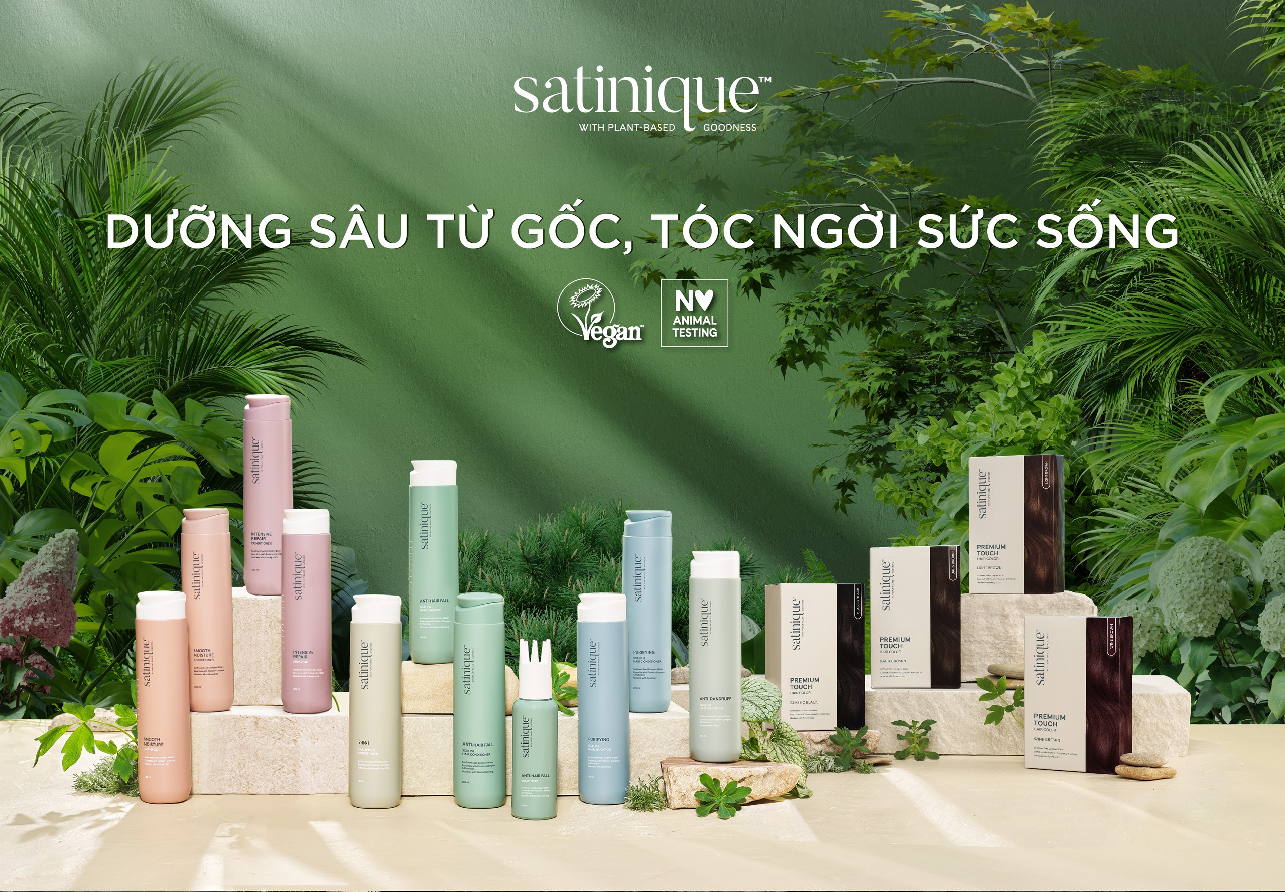Amway Việt Nam ra mắt dòng sản phẩm chăm sóc tóc Satinique mới- Ảnh 1. Amway Việt Nam ra mắt dòng sản phẩm chăm sóc tóc Satinique mới- Ảnh 1.