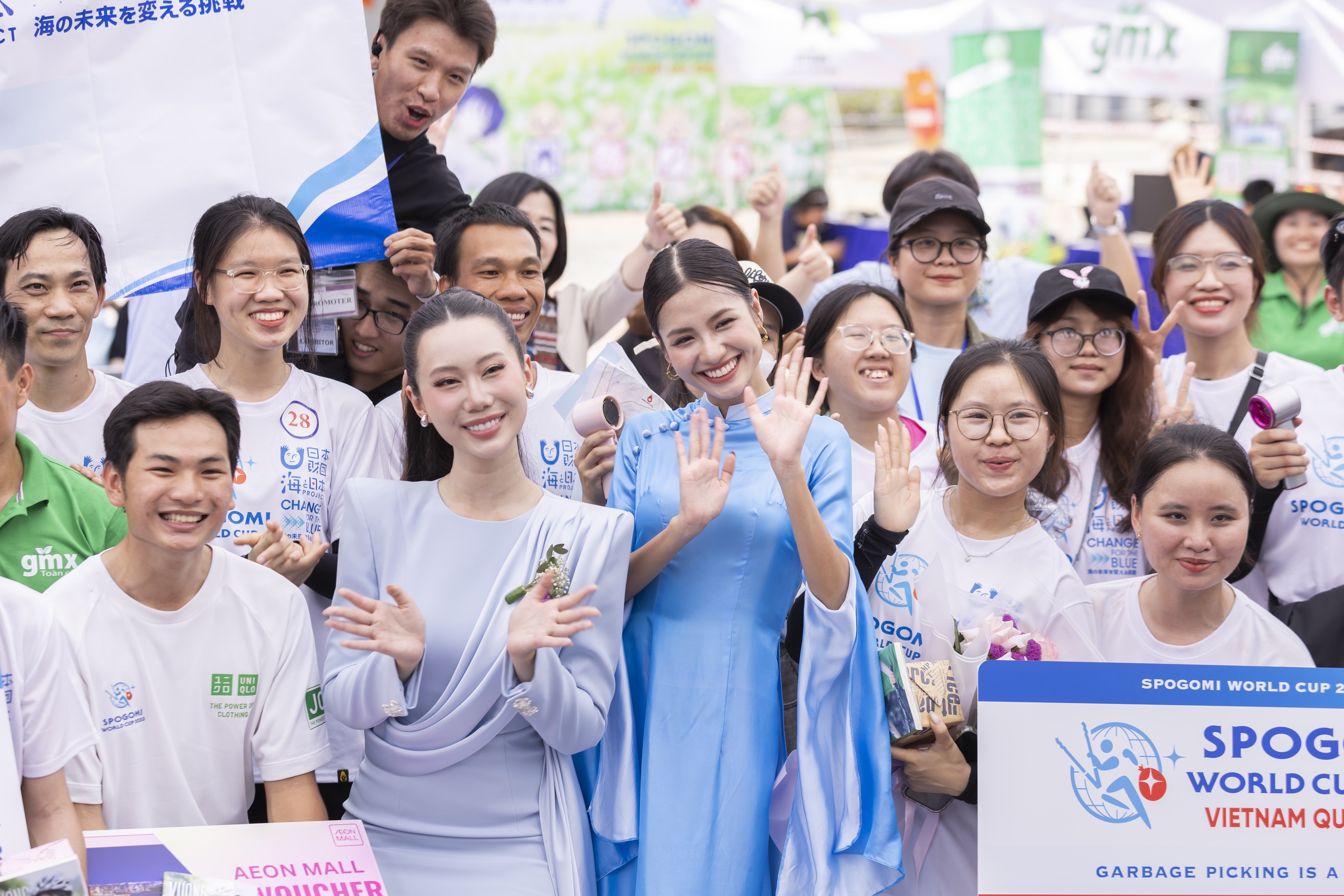 Hoa hậu Nguyễn Thanh Hà cùng các bạn trẻ tham gia SpoGomi World Cup 2025 Hoa hậu Nguyễn Thanh Hà cùng các bạn trẻ tham gia SpoGomi World Cup 2025