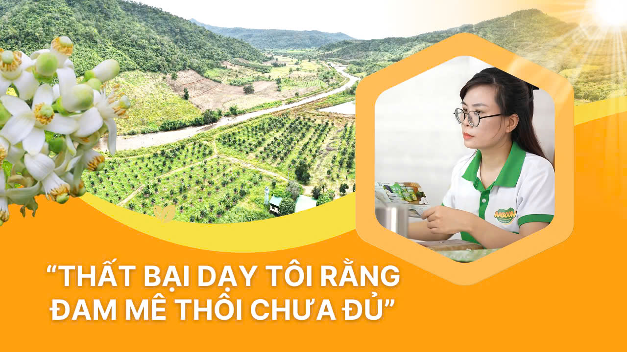 "Thất bại dạy tôi rằng đam mê thôi chưa đủ"