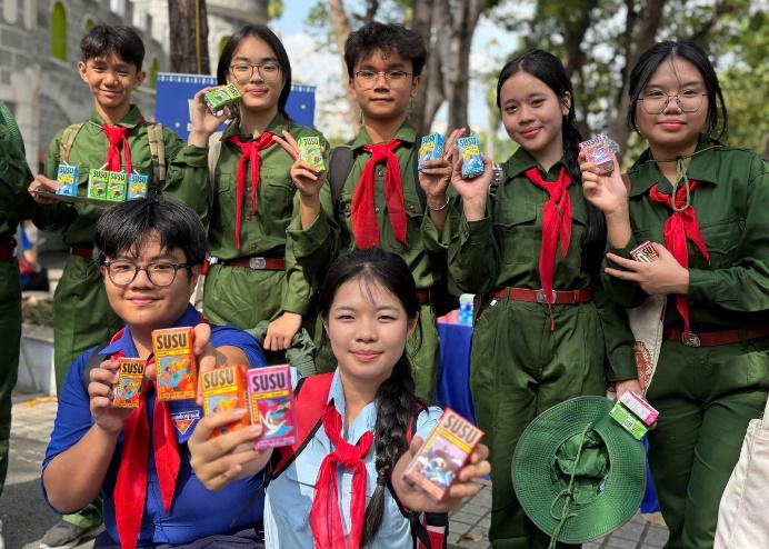 Hành trình truyền lửa đáng nhớ của 500 thiếu nhi cháu ngoan Bác Hồ- Ảnh 10. Hành trình truyền lửa đáng nhớ của 500 thiếu nhi cháu ngoan Bác Hồ- Ảnh 10.