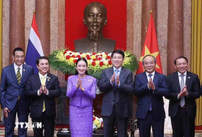 Chủ tịch nước: Thúc đẩy hợp tác Việt Nam-Thái Lan ngày càng thực chất, hiệu quả- Ảnh 1. Chủ tịch nước: Thúc đẩy hợp tác Việt Nam-Thái Lan ngày càng thực chất, hiệu quả- Ảnh 1.