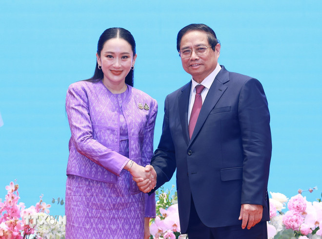 Tuyên bố chung Việt Nam-Thái Lan về nâng cấp lên Đối tác Chiến lược Toàn diện- Ảnh 1. Tuyên bố chung Việt Nam-Thái Lan về nâng cấp lên Đối tác Chiến lược Toàn diện- Ảnh 1.