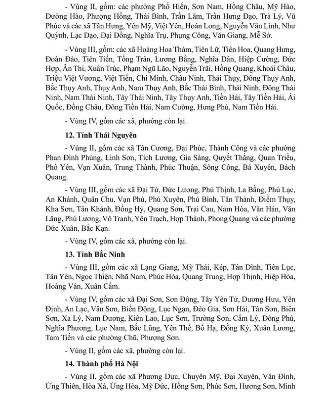 Sắp xếp lại 4 vùng tính lương tối thiểu sau khi sáp nhập xã, tỉnh từ ngày 1/7- Ảnh 3. Sắp xếp lại 4 vùng tính lương tối thiểu sau khi sáp nhập xã, tỉnh từ ngày 1/7- Ảnh 3.