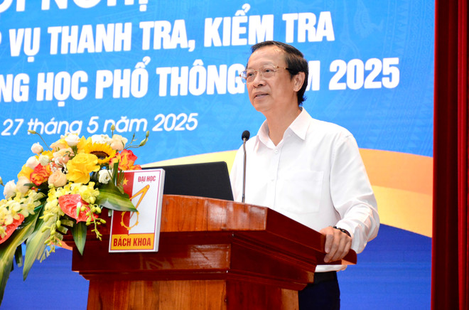 Không để khoảng trống trong thanh tra, kiểm tra thi Tốt nghiệp THPT- Ảnh 2.