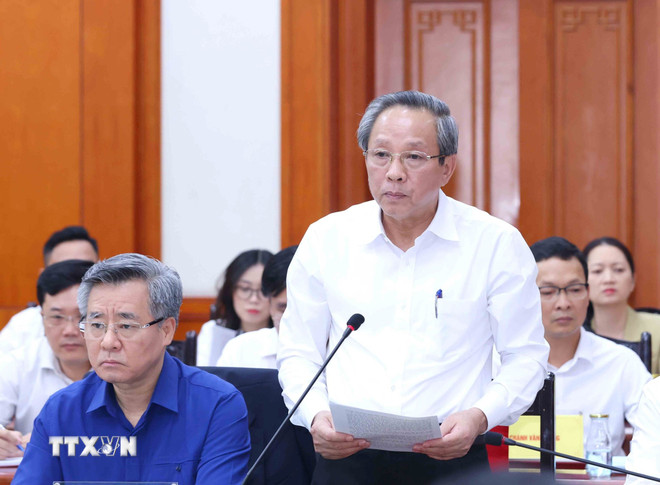 Tổng Bí thư: Khẩn trương tham mưu hoàn thiện tổ chức, bộ máy mới của hệ thống chính trị- Ảnh 1. Tổng Bí thư: Khẩn trương tham mưu hoàn thiện tổ chức, bộ máy mới của hệ thống chính trị- Ảnh 1.