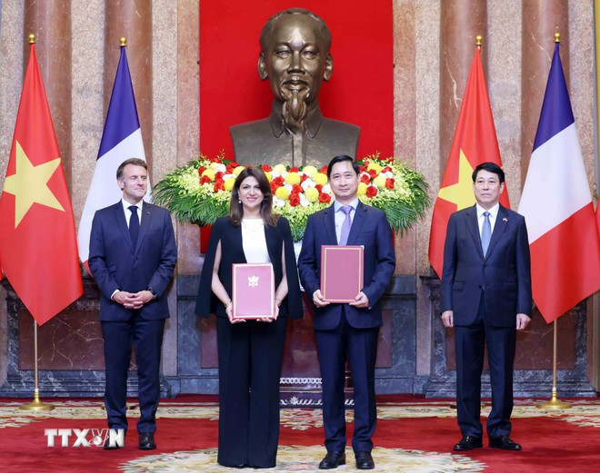 Toàn văn Tuyên bố chung Việt Nam-Pháp- Ảnh 2. Toàn văn Tuyên bố chung Việt Nam-Pháp- Ảnh 2.