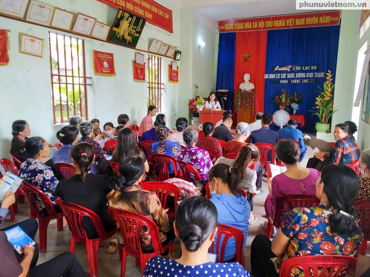 Phụ nữ Hải Phòng xây dựng mô hình không khói thuốc bắt đầu từ những mái ấm nhỏ- Ảnh 2. Phụ nữ Hải Phòng xây dựng mô hình không khói thuốc bắt đầu từ những mái ấm nhỏ- Ảnh 2.