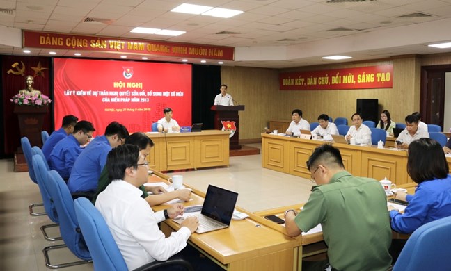 Hơn 51 triệu ý kiến trong hệ thống MTTQ Việt Nam góp ý vào dự thảo Nghị quyết sửa đổi, bổ sung Hiến pháp năm 2013- Ảnh 6. Hơn 51 triệu ý kiến trong hệ thống MTTQ Việt Nam góp ý vào dự thảo Nghị quyết sửa đổi, bổ sung Hiến pháp năm 2013- Ảnh 6.