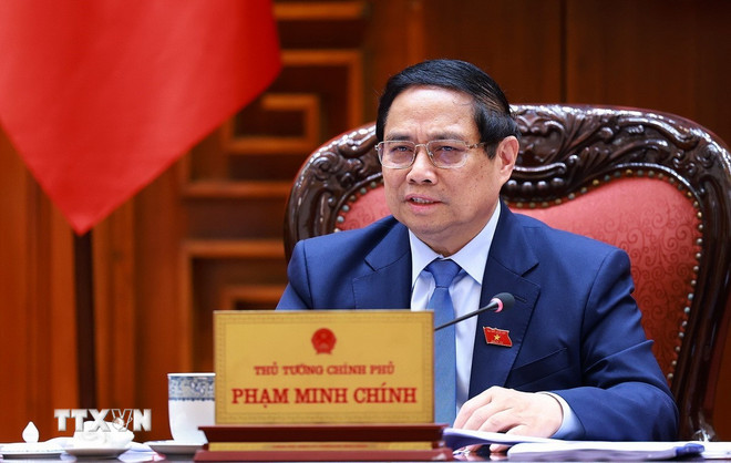 Thủ tướng: Đàm phán thương mại với Hoa Kỳ trên tinh thần hài hòa lợi ích hai bên- Ảnh 1. Thủ tướng: Đàm phán thương mại với Hoa Kỳ trên tinh thần hài hòa lợi ích hai bên- Ảnh 1.