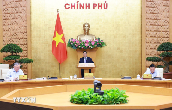 Thủ tướng: Bảo đảm thông suốt liên tục trong quá trình sắp xếp đơn vị hành chính- Ảnh 2. Thủ tướng: Bảo đảm thông suốt liên tục trong quá trình sắp xếp đơn vị hành chính- Ảnh 2.