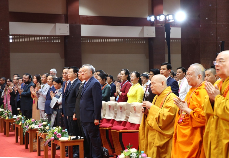 Bế mạc Đại lễ Vesak Liên Hợp Quốc 2025: Khẳng định nhiều giá trị nhân văn và thành tựu to lớn của Việt Nam- Ảnh 2. Bế mạc Đại lễ Vesak Liên Hợp Quốc 2025: Khẳng định nhiều giá trị nhân văn và thành tựu to lớn của Việt Nam- Ảnh 2.