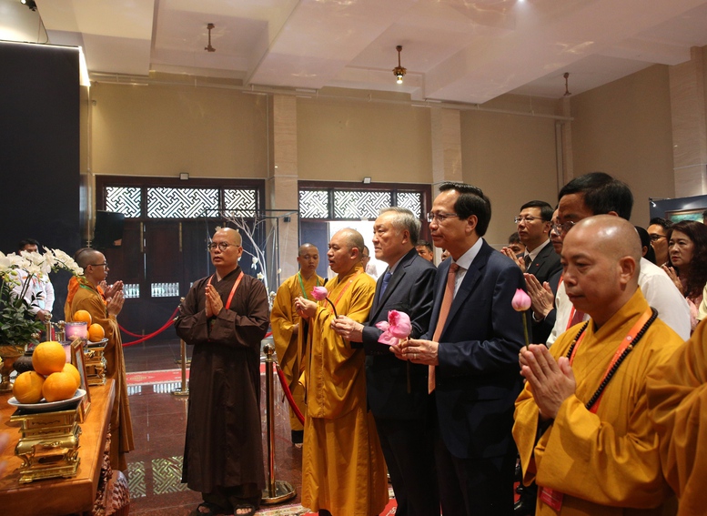 Bế mạc Đại lễ Vesak Liên Hợp Quốc 2025: Khẳng định nhiều giá trị nhân văn và thành tựu to lớn của Việt Nam- Ảnh 5. Bế mạc Đại lễ Vesak Liên Hợp Quốc 2025: Khẳng định nhiều giá trị nhân văn và thành tựu to lớn của Việt Nam- Ảnh 5.