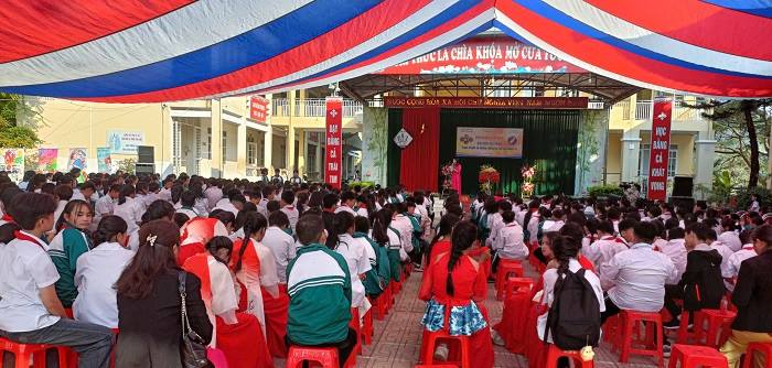 Cao Bằng: Lồng ghép tuyên truyền phòng, chống tác hại thuốc lá vào học đường- Ảnh 1. Cao Bằng: Lồng ghép tuyên truyền phòng, chống tác hại thuốc lá vào học đường- Ảnh 1.