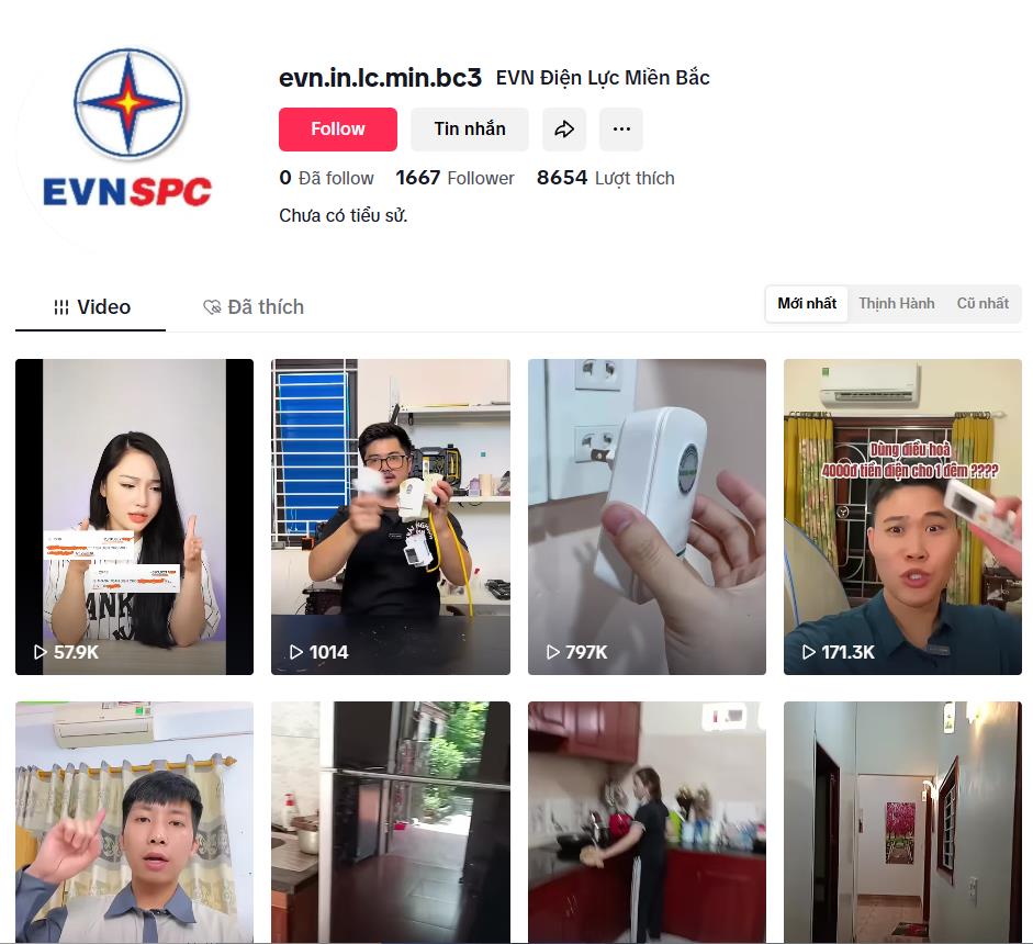 Cảnh báo mạo danh Tổng công ty Điện lực miền Bắc trên Tiktok để lừa đảo- Ảnh 6. Cảnh báo mạo danh Tổng công ty Điện lực miền Bắc trên Tiktok để lừa đảo- Ảnh 6.