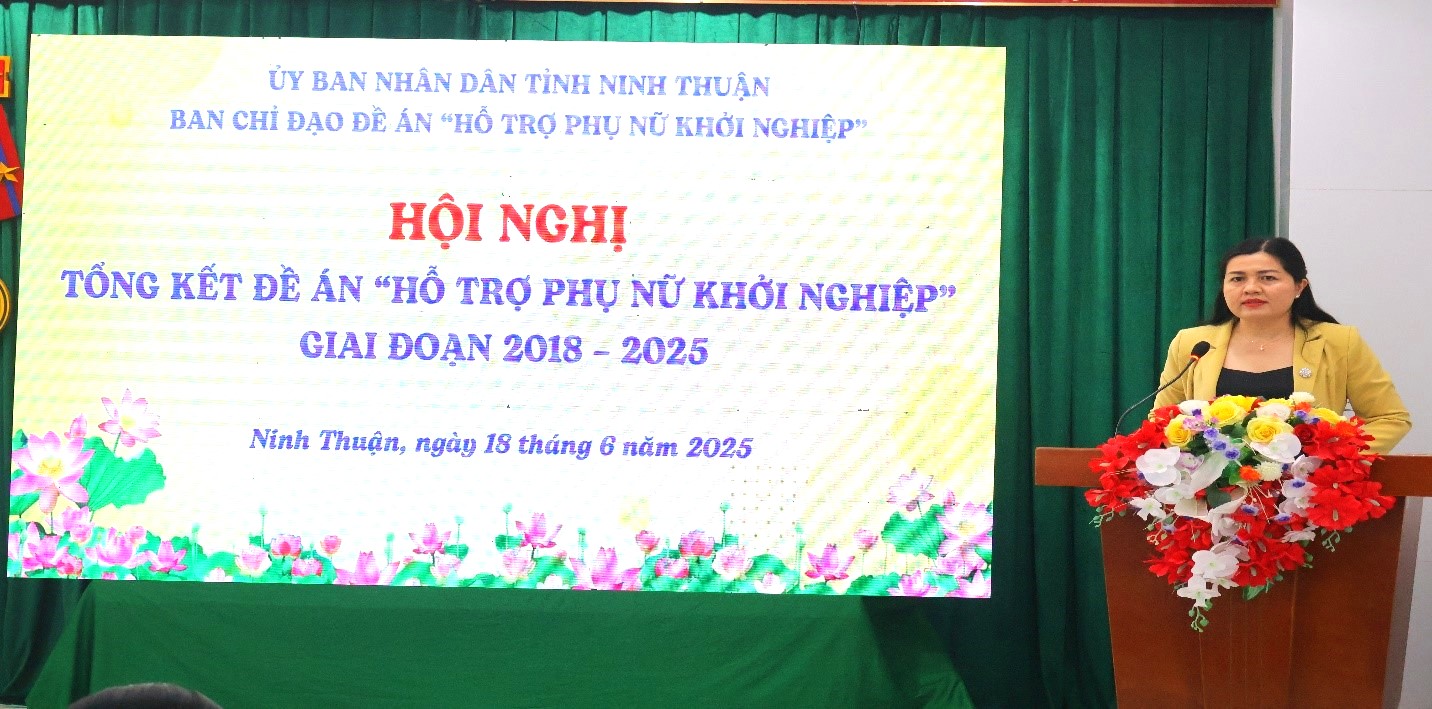 Ninh Thuan: کاروبار شروع کرنے اور کاروبار شروع کرنے میں 1,500 سے زیادہ خواتین کی مدد کرنا - تصویر 1۔ Ninh Thuận: Hỗ trợ hơn 1.500 phụ nữ khởi sự kinh doanh và khởi nghiệp- Ảnh 1.