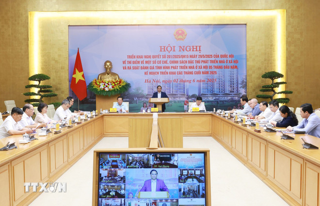 Thủ tướng: Không để bất cứ tổ chức, cá nhân nào trục lợi từ chính sách về nhà ở xã hội- Ảnh 1. Thủ tướng: Không để bất cứ tổ chức, cá nhân nào trục lợi từ chính sách về nhà ở xã hội- Ảnh 1.