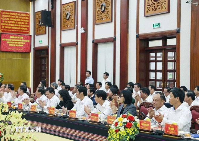 Tổng Bí thư: Đưa tỉnh Gia Lai mới trở thành một cực tăng trưởng quan trọng ở Trung-Trung Bộ- Ảnh 2. Tổng Bí thư: Đưa tỉnh Gia Lai mới trở thành một cực tăng trưởng quan trọng ở Trung-Trung Bộ- Ảnh 2.