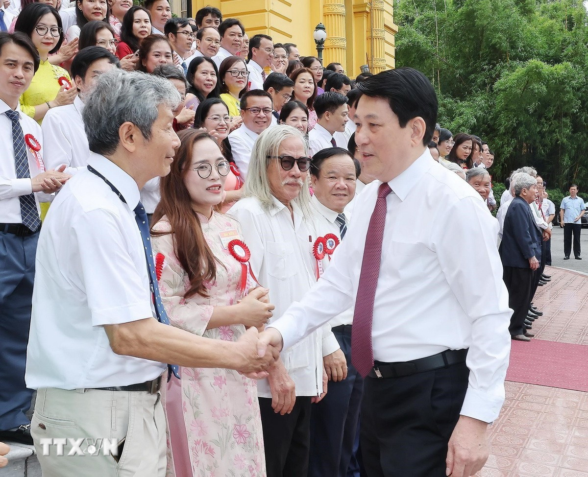 Toàn văn bài phát biểu của Chủ tịch nước tại buổi gặp mặt các nhà báo tiêu biểu- Ảnh 4. Toàn văn bài phát biểu của Chủ tịch nước tại buổi gặp mặt các nhà báo tiêu biểu- Ảnh 4.