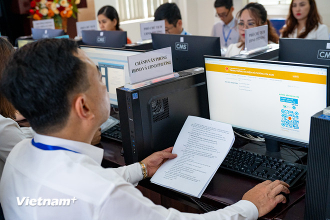 Hà Nội chính thức vận hành thử nghiệm chính quyền 2 cấp tại 126 phường, xã- Ảnh 13. Hà Nội chính thức vận hành thử nghiệm chính quyền 2 cấp tại 126 phường, xã- Ảnh 13.