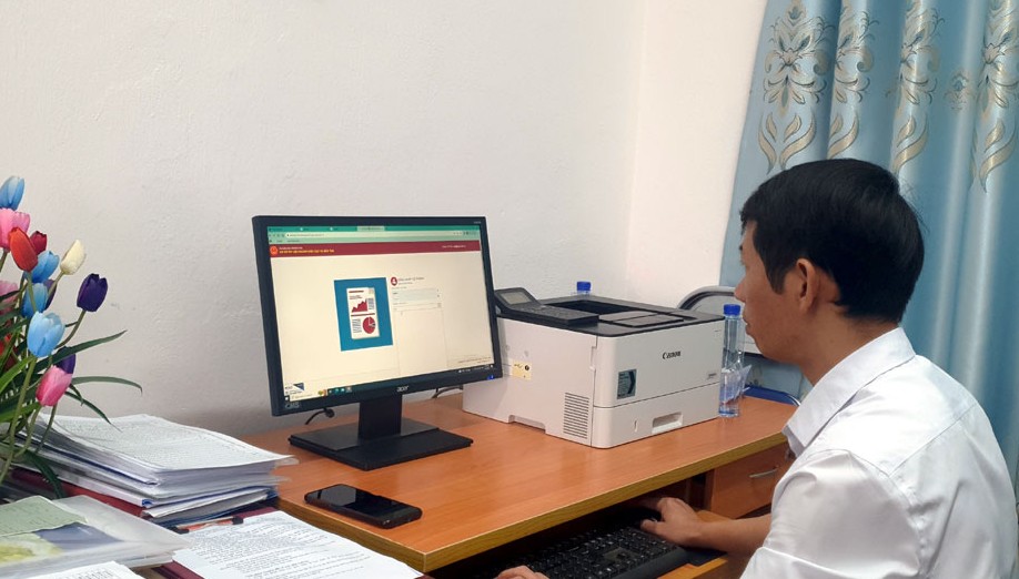 Muong Ang: Stark omvandling tack vare digital omvandling inom utbildning och offentlig förvaltning - Foto 1. Mường Ảng: Bước chuyển mình mạnh mẽ nhờ chuyển đổi số trong giáo dục và hành chính công- Ảnh 1.