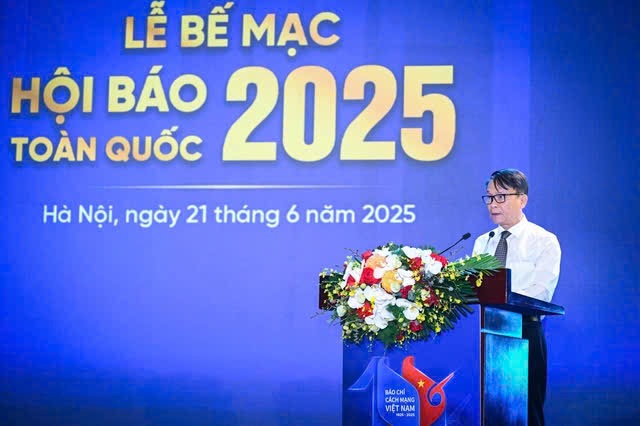 Bế mạc Hội Báo toàn quốc 2025: Báo Phụ nữ Việt Nam đoạt giải "Sản phẩm báo chí ấn tượng"- Ảnh 1. Bế mạc Hội Báo toàn quốc 2025: Báo Phụ nữ Việt Nam đoạt giải "Sản phẩm báo chí ấn tượng"- Ảnh 1.