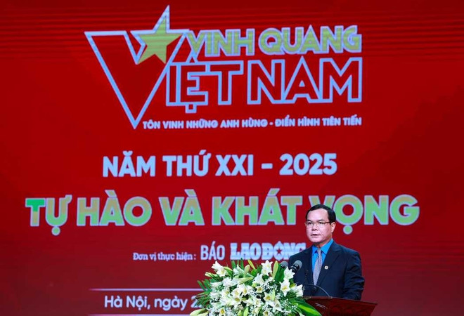 Chương trình "Vinh quang Việt Nam" tạo động lực cho các phong trào thi đua yêu nước- Ảnh 2. Chương trình "Vinh quang Việt Nam" tạo động lực cho các phong trào thi đua yêu nước- Ảnh 2.