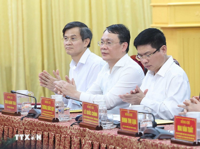 Tổng Bí thư: Hợp nhất 3 tỉnh Nam Định, Hà Nam và Ninh Bình là bước đi tất yếu- Ảnh 1. Tổng Bí thư: Hợp nhất 3 tỉnh Nam Định, Hà Nam và Ninh Bình là bước đi tất yếu- Ảnh 1.