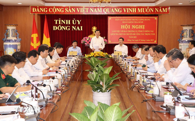 Ủy ban Kiểm tra Trung ương: Gắn công tác kiểm tra, giám sát với kiểm soát quyền lực- Ảnh 1.