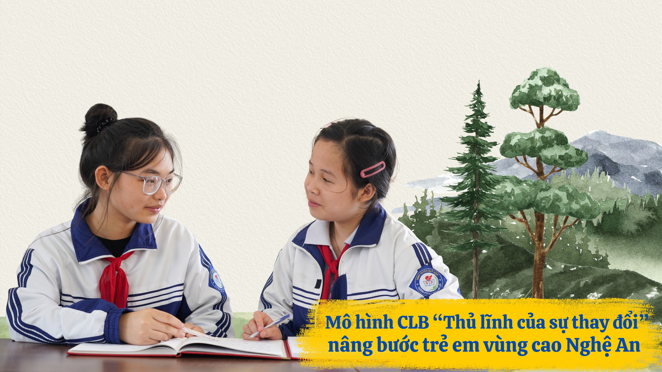 CLB "Thủ lĩnh của sự thay đổi" nâng bước trẻ em vùng cao Nghệ An