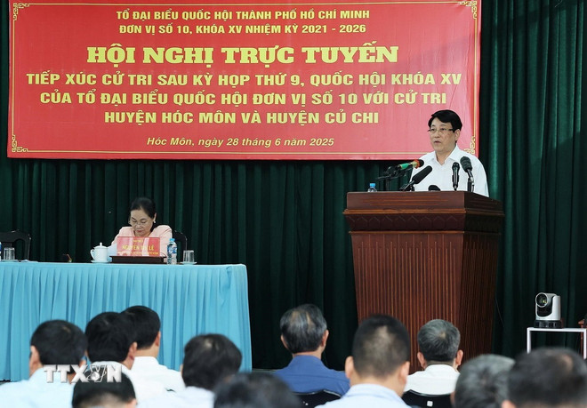 Chủ tịch nước: Bộ máy sau hợp nhất phải hoạt động hiệu quả hơn, thực sự gần dân- Ảnh 3. Chủ tịch nước: Bộ máy sau hợp nhất phải hoạt động hiệu quả hơn, thực sự gần dân- Ảnh 3.