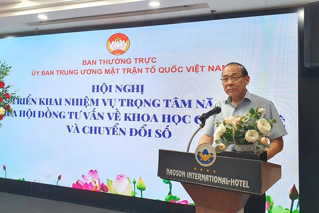 Đẩy mạnh phát triển khoa học công nghệ, đổi mới sáng tạo, chuyển đổi số trong hoạt động của MTTQ Việt Nam- Ảnh 1. Đẩy mạnh phát triển khoa học công nghệ, đổi mới sáng tạo, chuyển đổi số trong hoạt động của MTTQ Việt Nam- Ảnh 1.