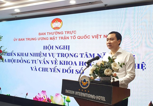 Đẩy mạnh phát triển khoa học công nghệ, đổi mới sáng tạo, chuyển đổi số trong hoạt động của MTTQ Việt Nam- Ảnh 3. Đẩy mạnh phát triển khoa học công nghệ, đổi mới sáng tạo, chuyển đổi số trong hoạt động của MTTQ Việt Nam- Ảnh 3.