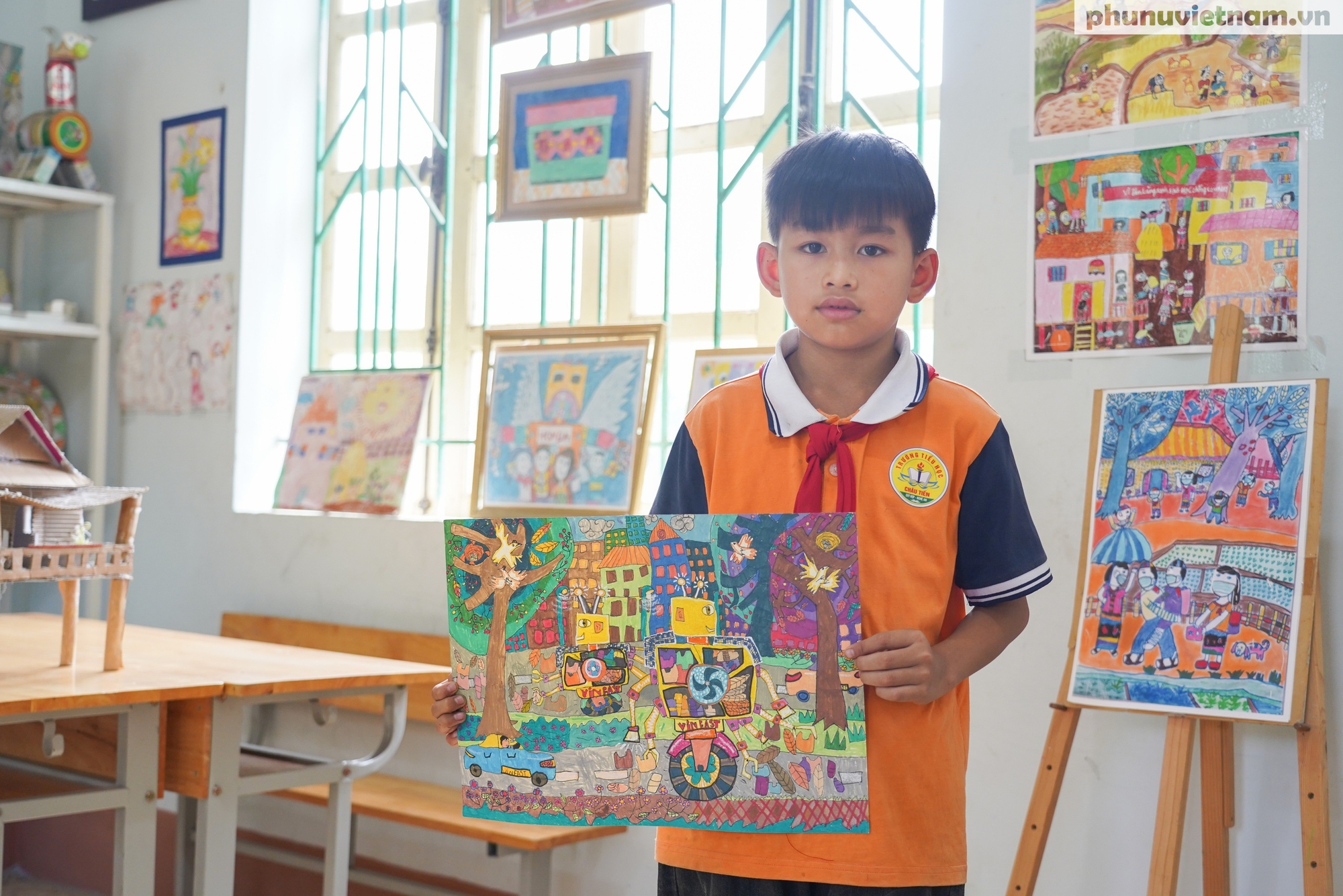 Tổ Mỹ thuật vùng cao – Nơi trẻ em dân tộc thiểu số sáng tạo và cất tiếng nói bình đẳng giới- Ảnh 5.