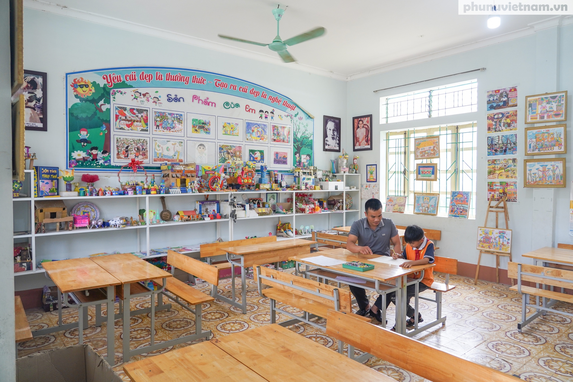 Tổ Mỹ thuật vùng cao – Nơi trẻ em dân tộc thiểu số sáng tạo và cất tiếng nói bình đẳng giới- Ảnh 13.