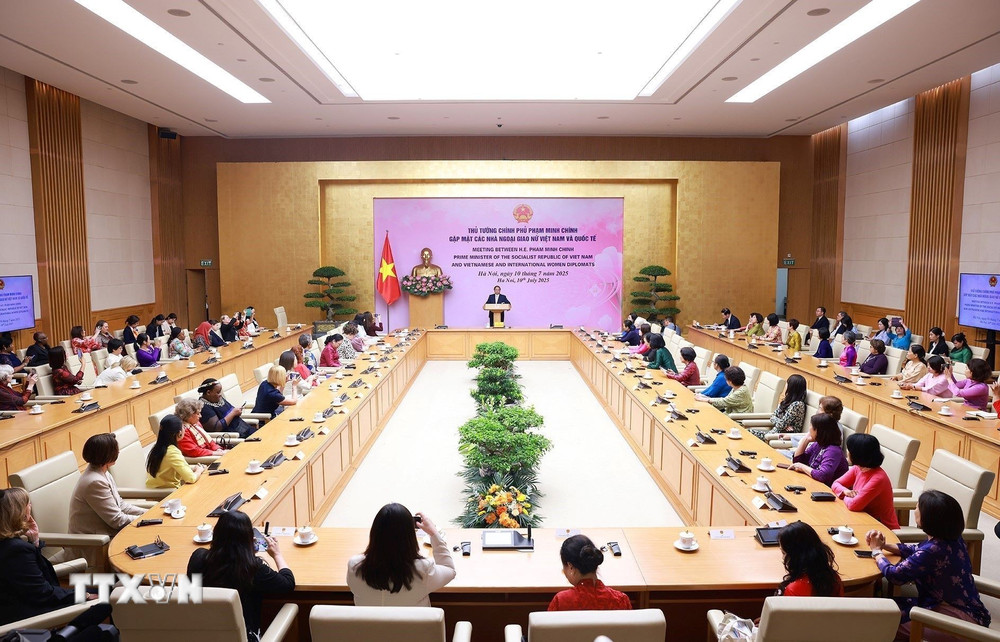 Thủ tướng Phạm Minh Chính: Việt Nam rất coi trọng sự đóng góp của phụ nữ- Ảnh 2. Thủ tướng Phạm Minh Chính: Việt Nam rất coi trọng sự đóng góp của phụ nữ- Ảnh 2.