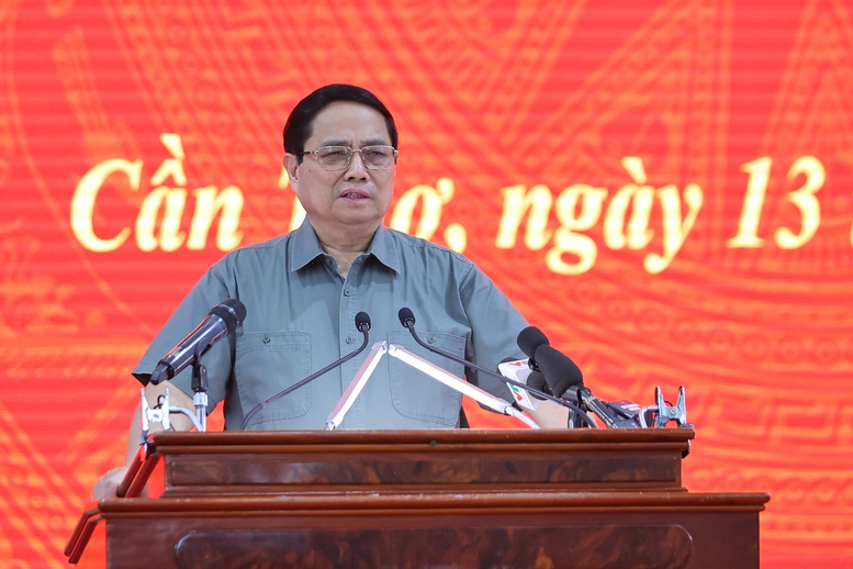 Thủ tướng: Đồng bằng sông Cửu Long cần đoàn kết hơn nữa, bứt phá, thần tốc hơn nữa- Ảnh 7. Thủ tướng: Đồng bằng sông Cửu Long cần đoàn kết hơn nữa, bứt phá, thần tốc hơn nữa- Ảnh 7.