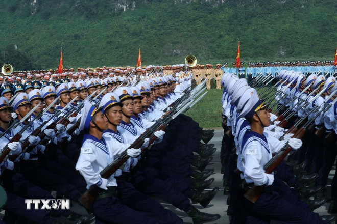 Lần đầu tiên Quân đội, Công an tổng hợp luyện chuẩn bị kỷ niệm 80 năm Quốc khánh- Ảnh 2.
