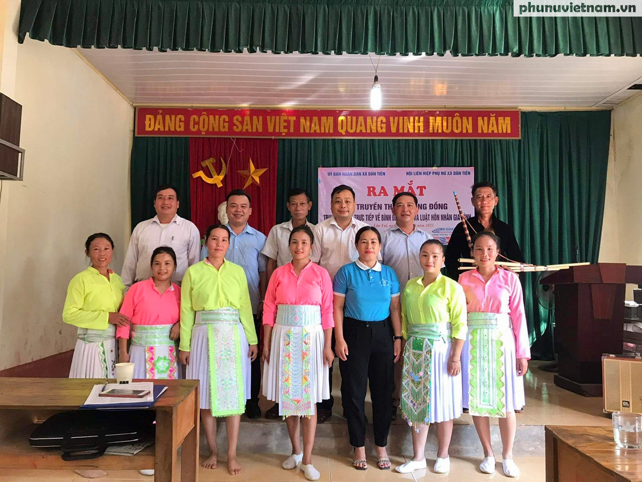 Bình đẳng giới trở thành động lực phát triển ở Dân Tiến- Ảnh 2.
