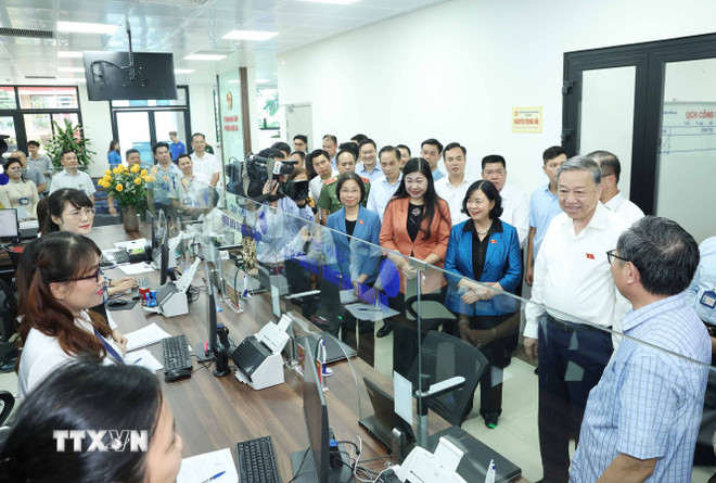Tổng Bí thư: Toàn hệ thống chính trị phải hướng tới thực hiện mục tiêu nâng cao đời sống cho Nhân dân - Ảnh 3.