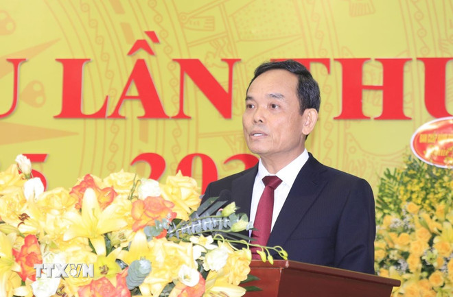 Trưởng Ban Chính sách, Chiến lược Trung ương dự Đại hội điểm cấp xã đầu tiên của Lào Cai- Ảnh 1. Trưởng Ban Chính sách, Chiến lược Trung ương dự Đại hội điểm cấp xã đầu tiên của Lào Cai- Ảnh 1.
