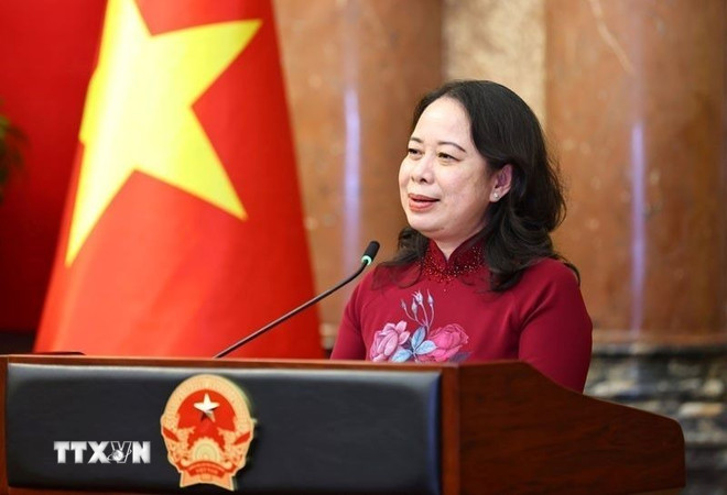 Phó Chủ tịch nước gặp mặt đại biểu tham gia Diễn đàn Trí thức trẻ Việt Nam toàn cầu lần thứ 6- Ảnh 1. Phó Chủ tịch nước gặp mặt đại biểu tham gia Diễn đàn Trí thức trẻ Việt Nam toàn cầu lần thứ 6- Ảnh 1.