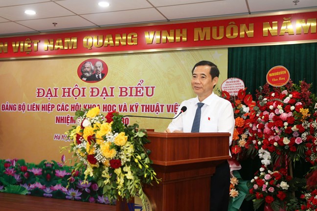 Đại hội Đảng bộ Liên hiệp các Hội Khoa học và Kỹ thuật Việt Nam nhiệm kỳ 2025-2030- Ảnh 5. Đại hội Đảng bộ Liên hiệp các Hội Khoa học và Kỹ thuật Việt Nam nhiệm kỳ 2025-2030- Ảnh 5.
