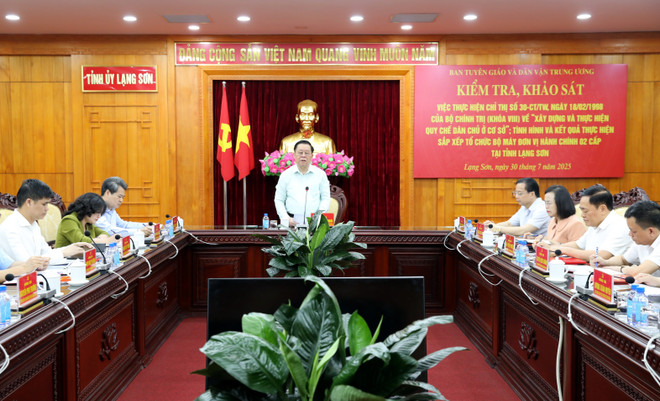 Thực hiện quy chế dân chủ ở cơ sở phải phù hợp với thực tiễn- Ảnh 1. Thực hiện quy chế dân chủ ở cơ sở phải phù hợp với thực tiễn- Ảnh 1.