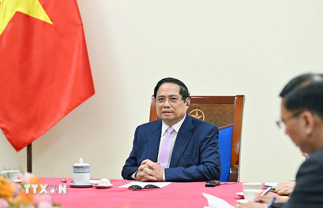 Việt Nam sẵn sàng tham gia cơ chế ASEAN chủ trì để thực hiện ngừng bắn giữa Campuchia và Thái Lan- Ảnh 1. Việt Nam sẵn sàng tham gia cơ chế ASEAN chủ trì để thực hiện ngừng bắn giữa Campuchia và Thái Lan- Ảnh 1.